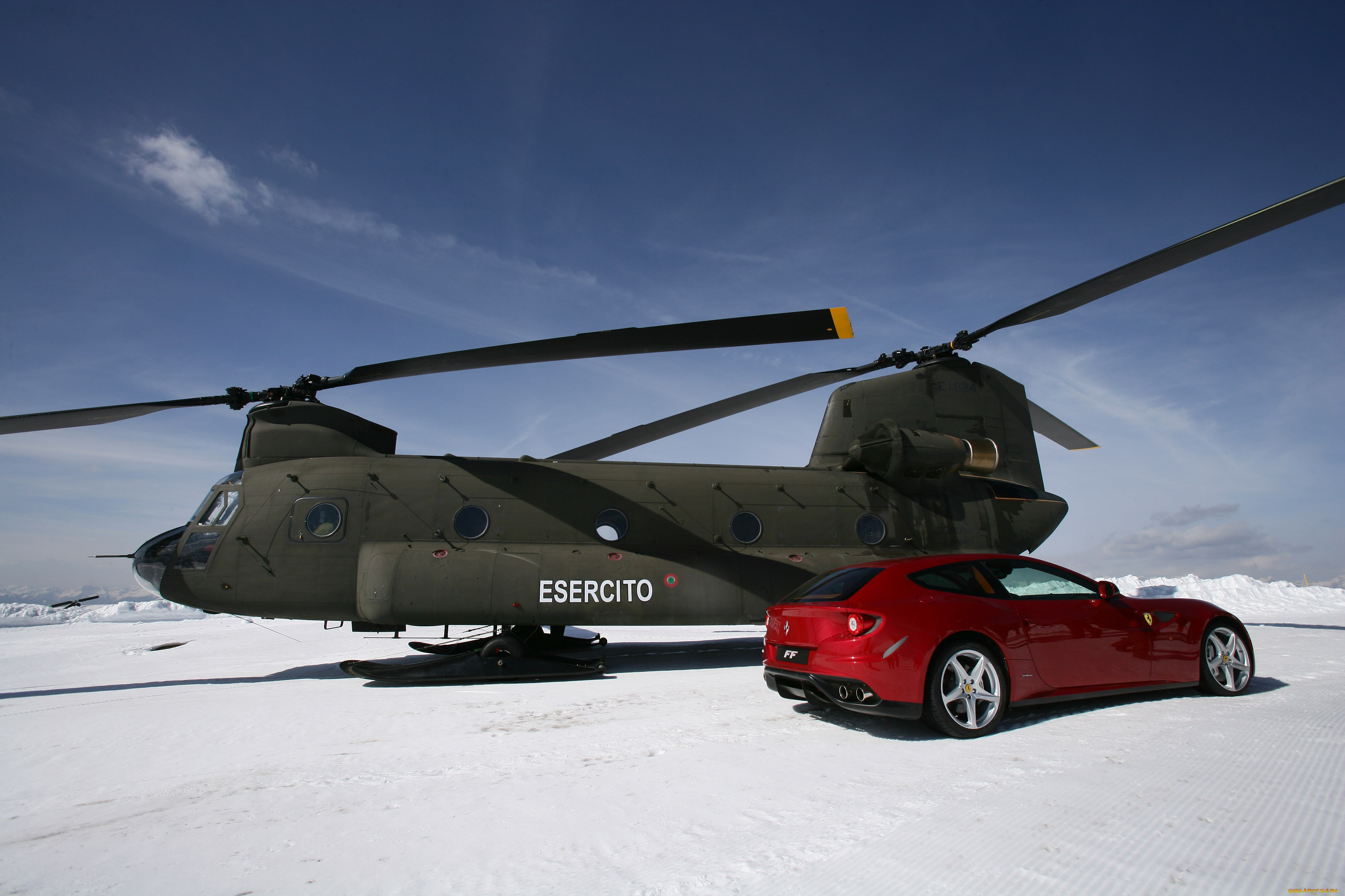 ferrari, ff, , boeing, ch-47, chinook